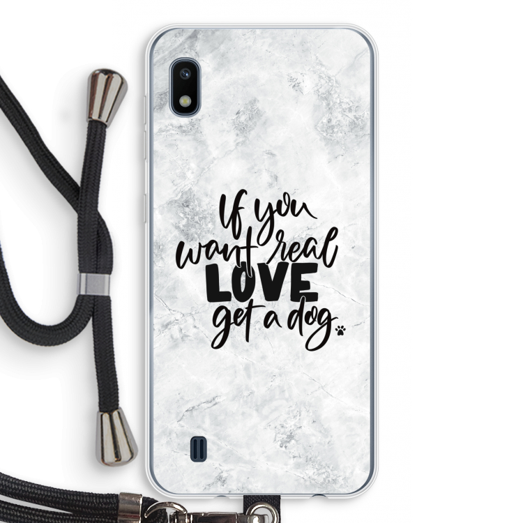 Partner in crime: Samsung Galaxy A10 Transparant Hoesje met koord