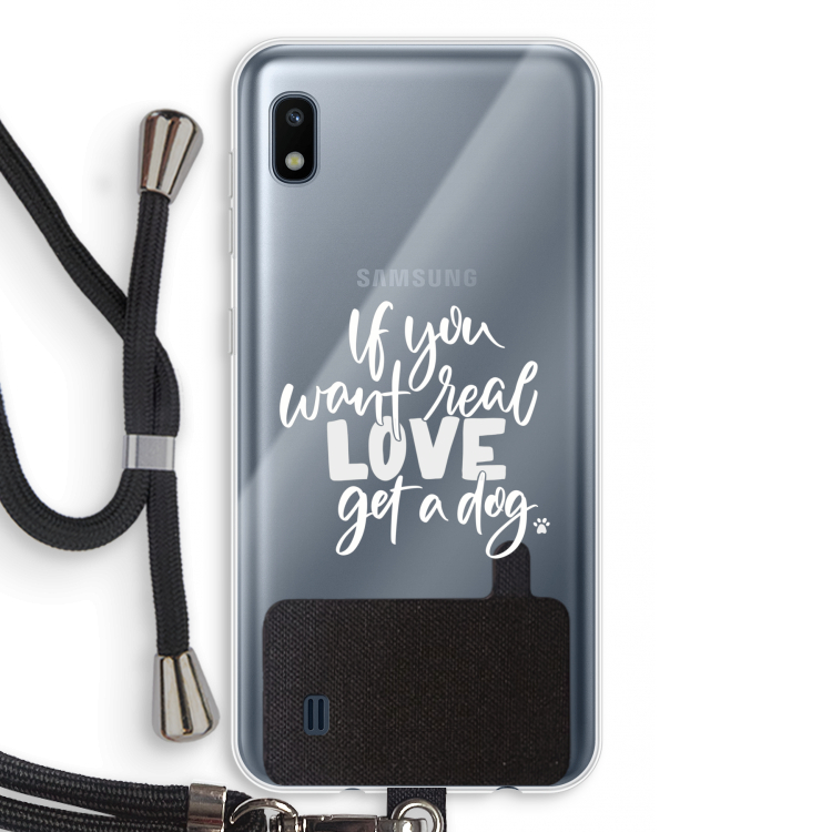 Partner in crime: Samsung Galaxy A10 Transparant Hoesje met koord