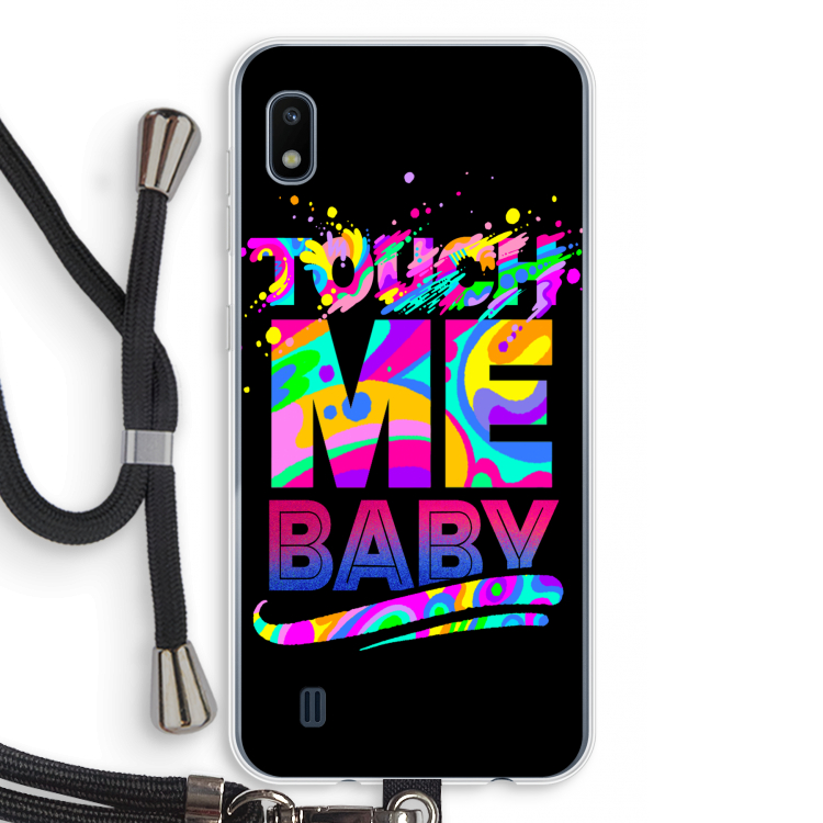 Touch Me: Samsung Galaxy A10 Transparant Hoesje met koord