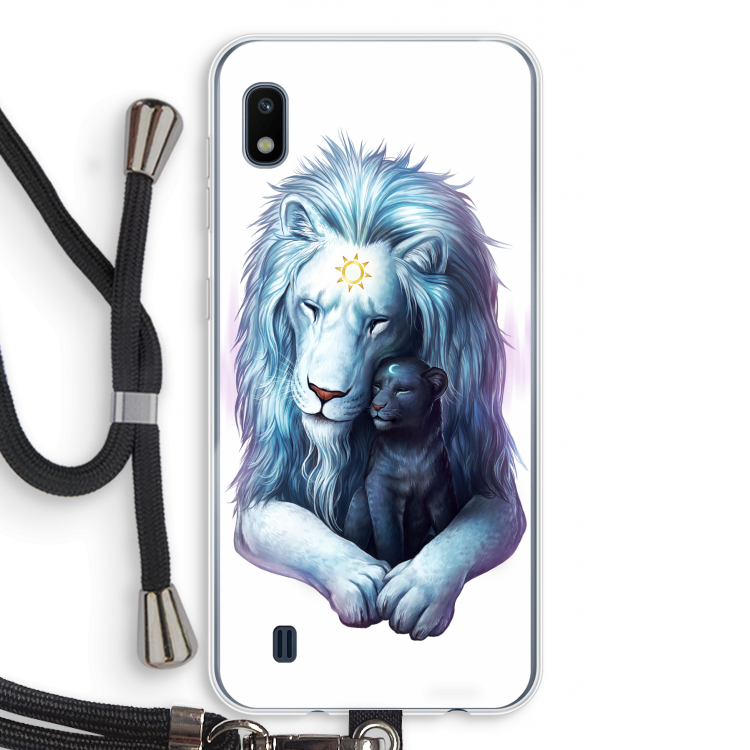 Child Of Light: Samsung Galaxy A10 Transparant Hoesje met koord