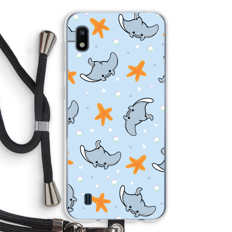 Manta: Samsung Galaxy A10 Transparant Hoesje met koord