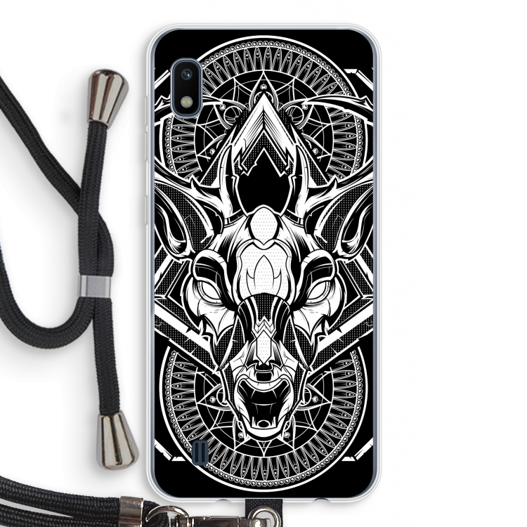 Oh Deer: Samsung Galaxy A10 Transparant Hoesje met koord