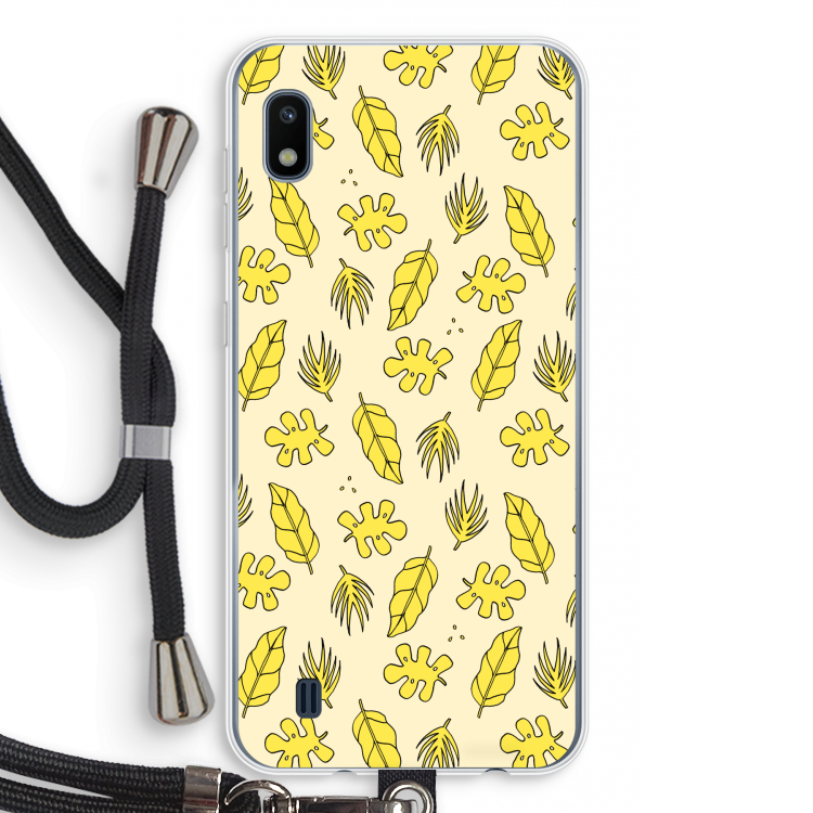 Herfst: Samsung Galaxy A10 Transparant Hoesje met koord