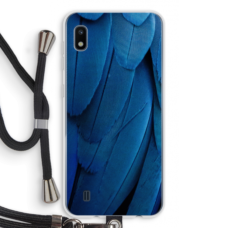 Pauw: Samsung Galaxy A10 Transparant Hoesje met koord
