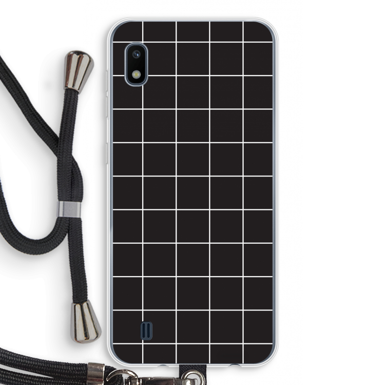 Rooster 2: Samsung Galaxy A10 Transparant Hoesje met koord