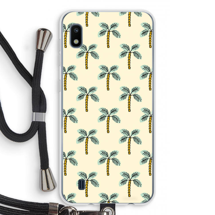 Paradise: Samsung Galaxy A10 Transparant Hoesje met koord