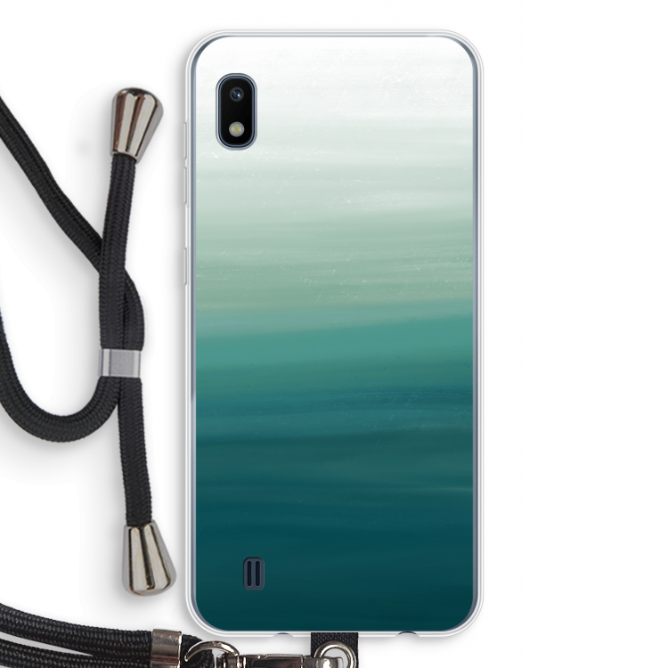 Ocean: Samsung Galaxy A10 Transparant Hoesje met koord