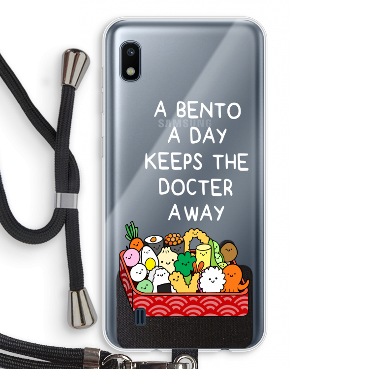 Bento a day: Samsung Galaxy A10 Transparant Hoesje met koord