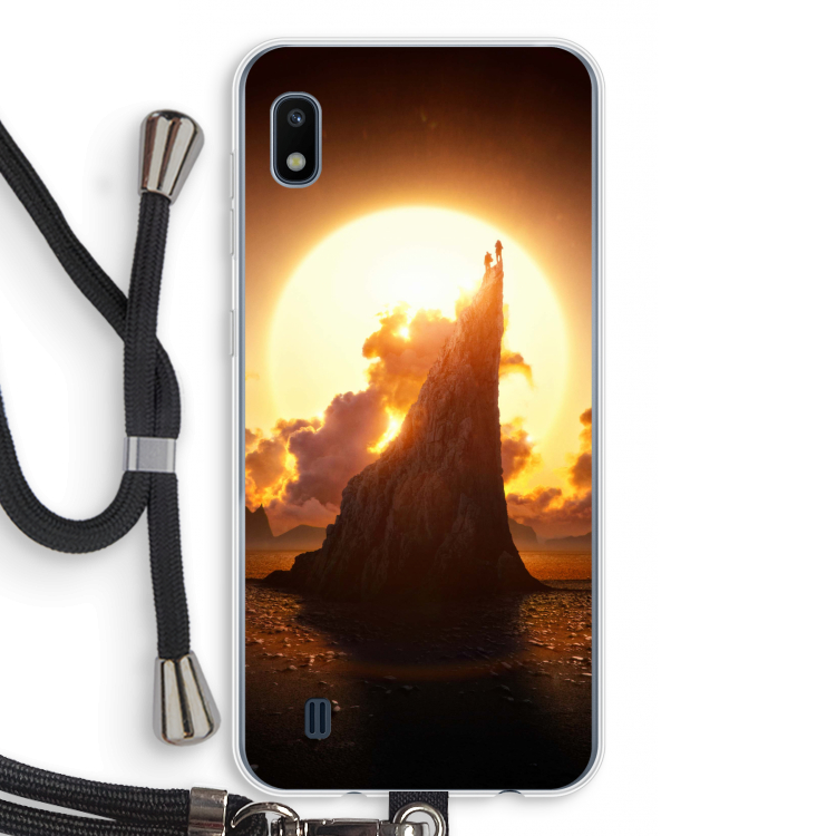 Children of the Sun: Samsung Galaxy A10 Transparant Hoesje met koord