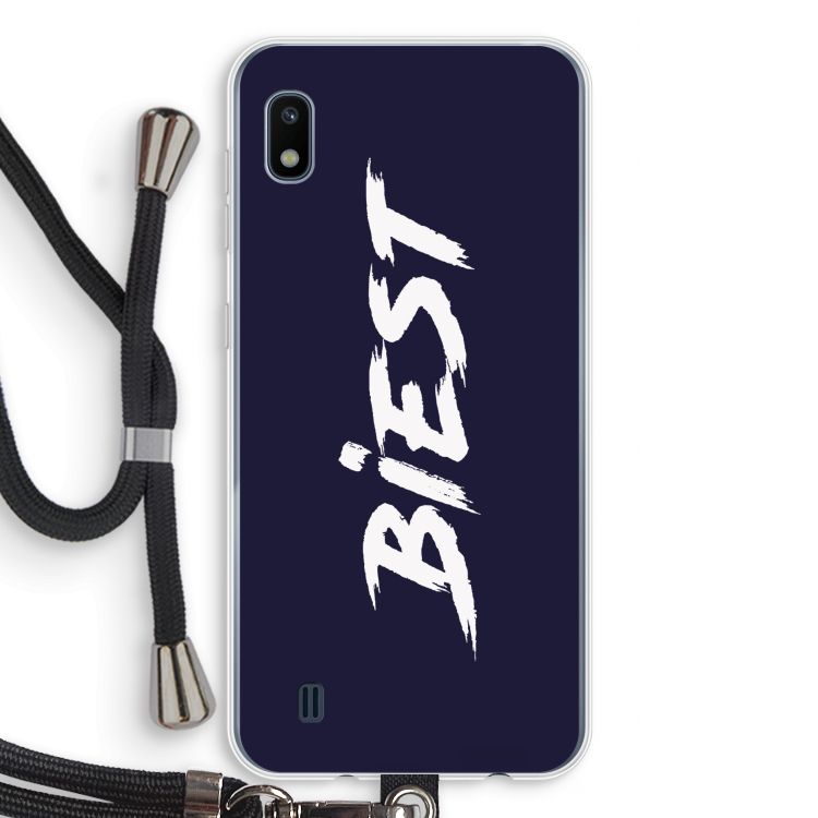 Biest: Samsung Galaxy A10 Transparant Hoesje met koord