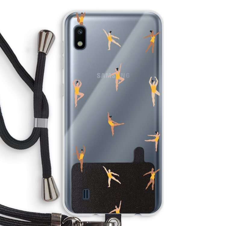 Dans #2: Samsung Galaxy A10 Transparant Hoesje met koord