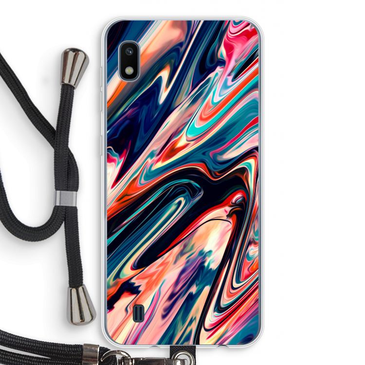 Quantum Being: Samsung Galaxy A10 Transparant Hoesje met koord