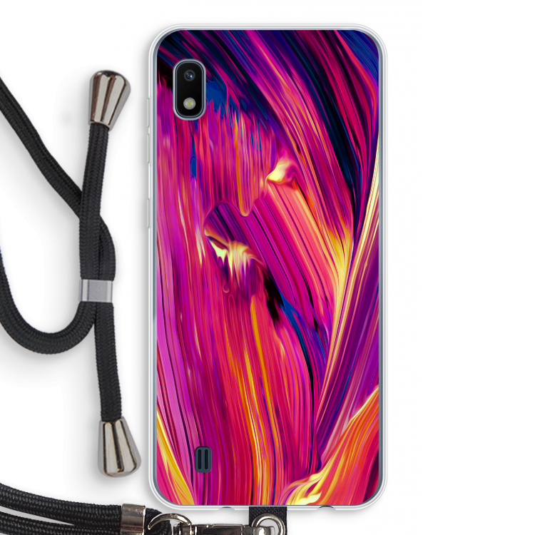 Phoenix: Samsung Galaxy A10 Transparant Hoesje met koord