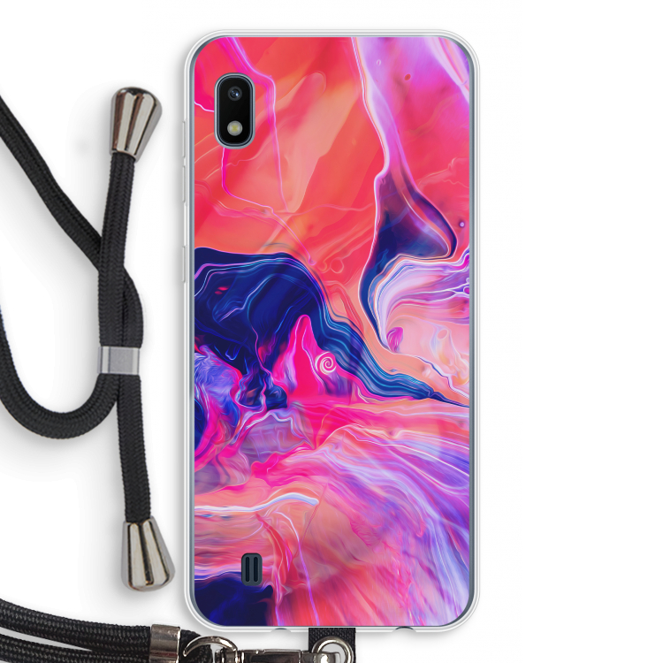 Earth And Ocean: Samsung Galaxy A10 Transparant Hoesje met koord