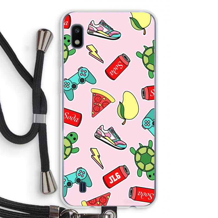 Things Jamie Loves: Samsung Galaxy A10 Transparant Hoesje met koord