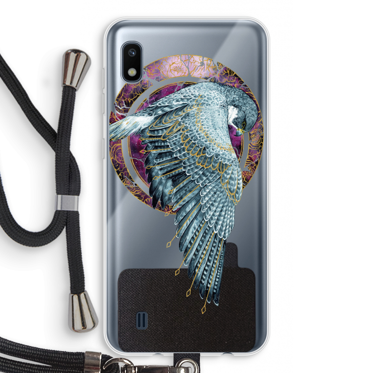 Golden Falcon: Samsung Galaxy A10 Transparant Hoesje met koord