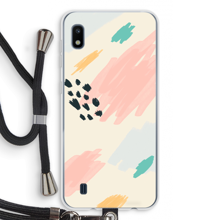 Sunday Chillings: Samsung Galaxy A10 Transparant Hoesje met koord