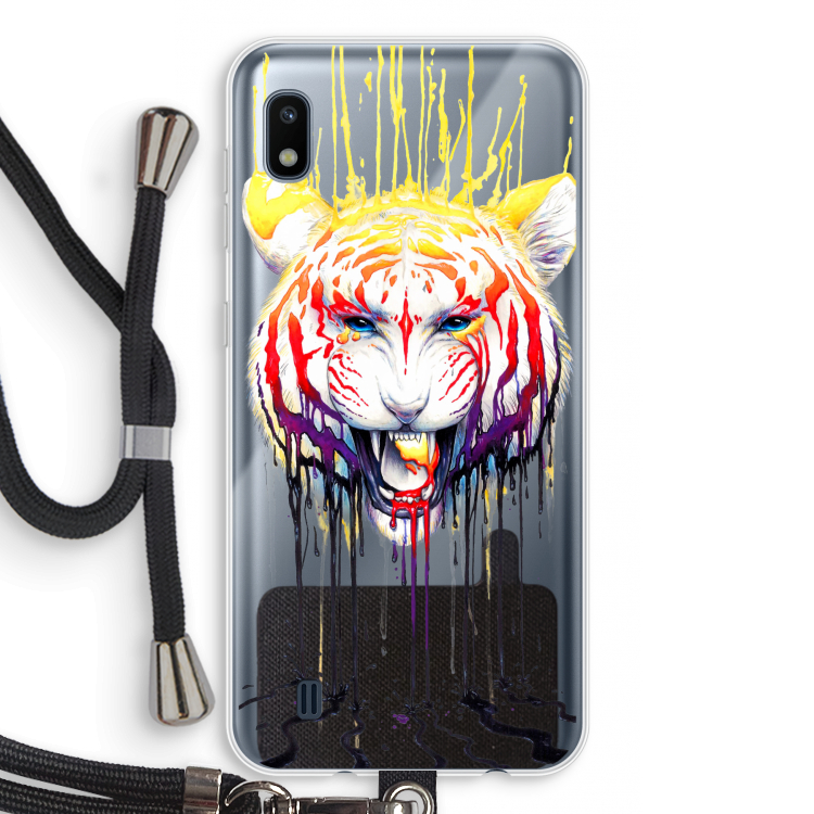 Fading: Samsung Galaxy A10 Transparant Hoesje met koord