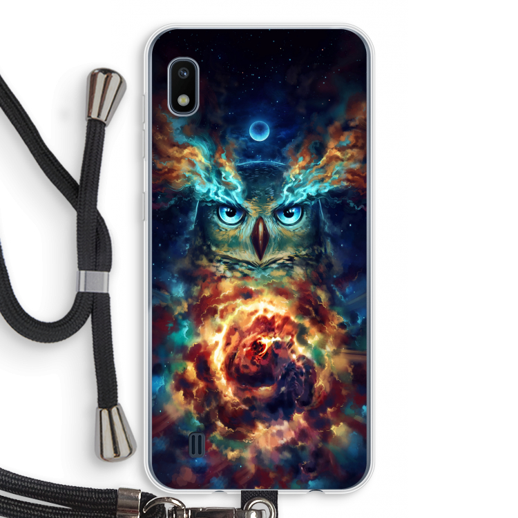 Aurowla: Samsung Galaxy A10 Transparant Hoesje met koord