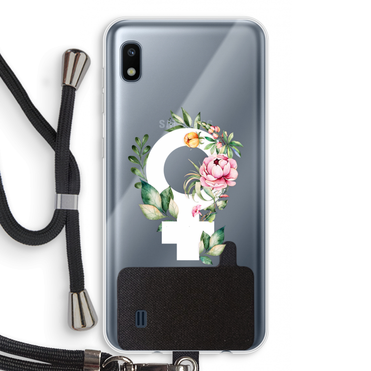 Venus: Samsung Galaxy A10 Transparant Hoesje met koord