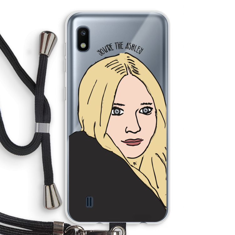 Ashley: Samsung Galaxy A10 Transparant Hoesje met koord
