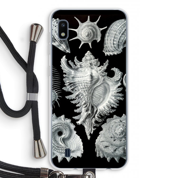 Haeckel Prosobranchia: Samsung Galaxy A10 Transparant Hoesje met koord