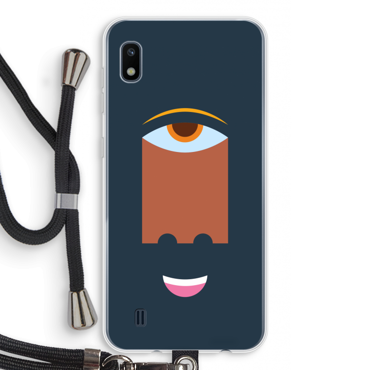 Mono M: Samsung Galaxy A10 Transparant Hoesje met koord
