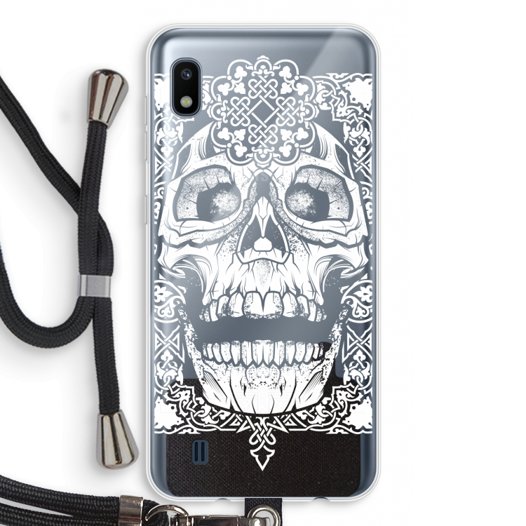 Seek & Destroy: Samsung Galaxy A10 Transparant Hoesje met koord