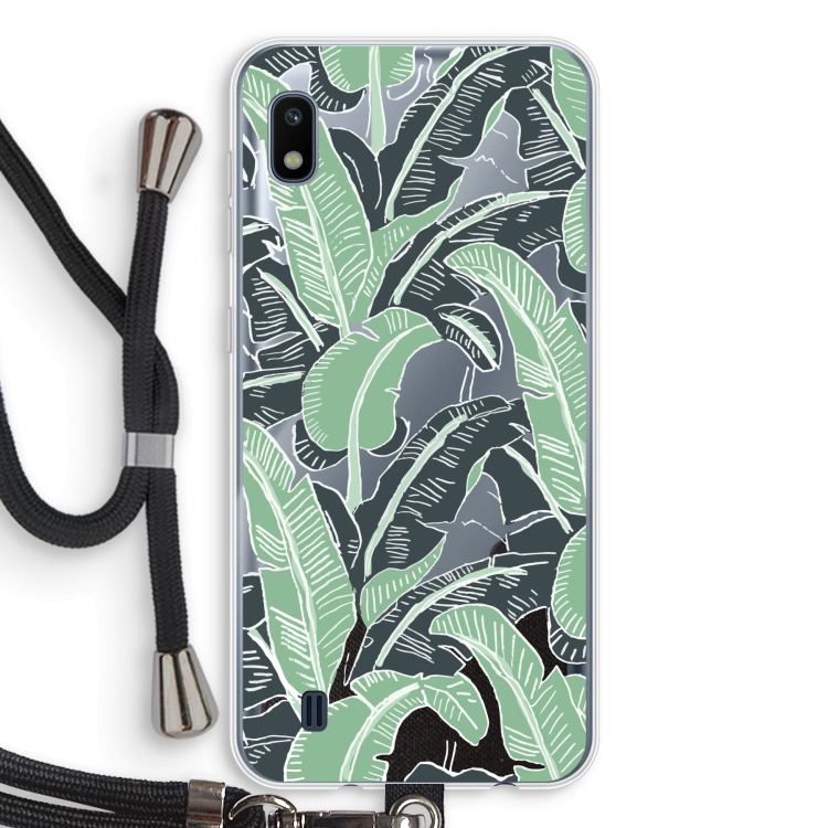 This Sh*t Is Bananas: Samsung Galaxy A10 Transparant Hoesje met koord