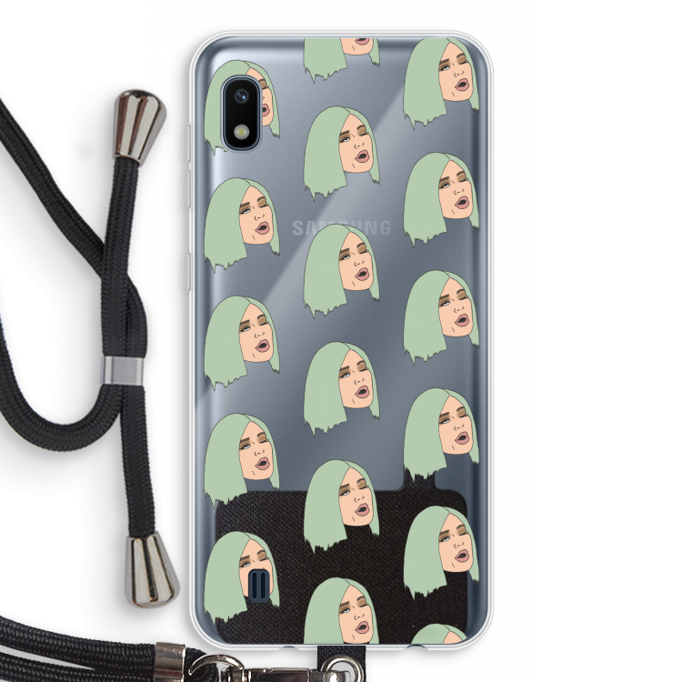 King Kylie: Samsung Galaxy A10 Transparant Hoesje met koord