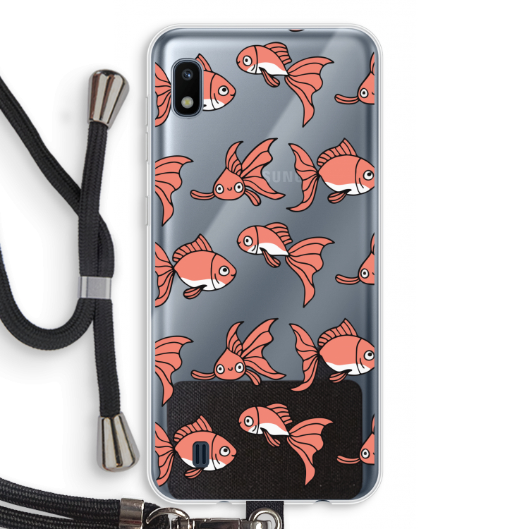 Blub: Samsung Galaxy A10 Transparant Hoesje met koord