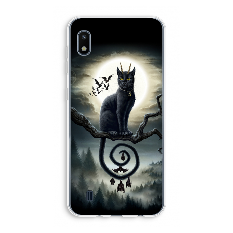 Moonlight Companions: Samsung Galaxy A10 Transparant Hoesje