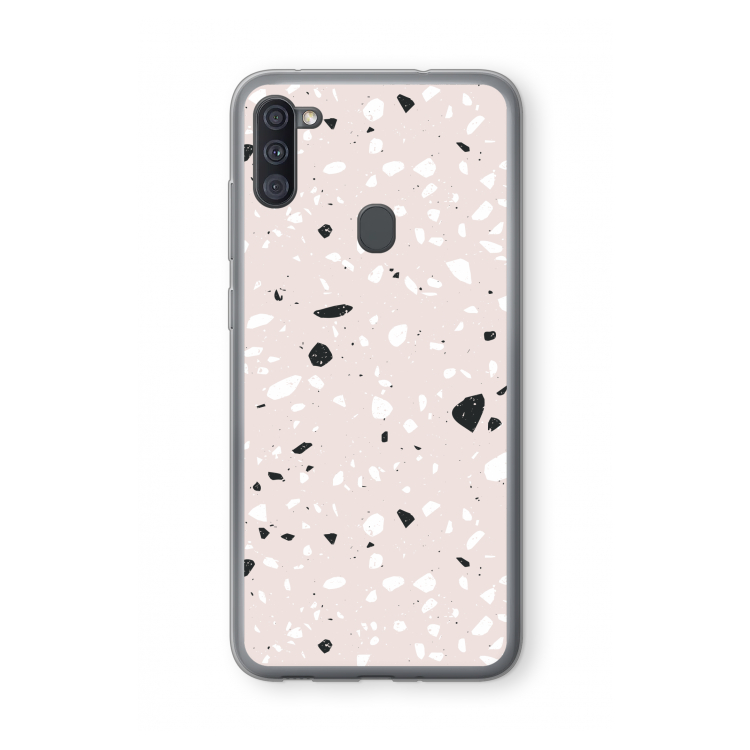 Terrazzo N°20: Samsung Galaxy A11 Transparant Hoesje