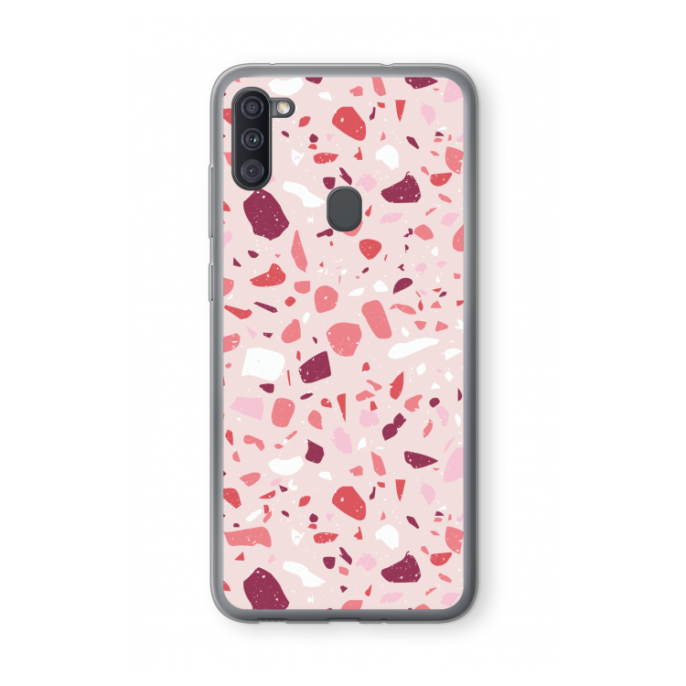Terrazzo N°15: Samsung Galaxy A11 Transparant Hoesje