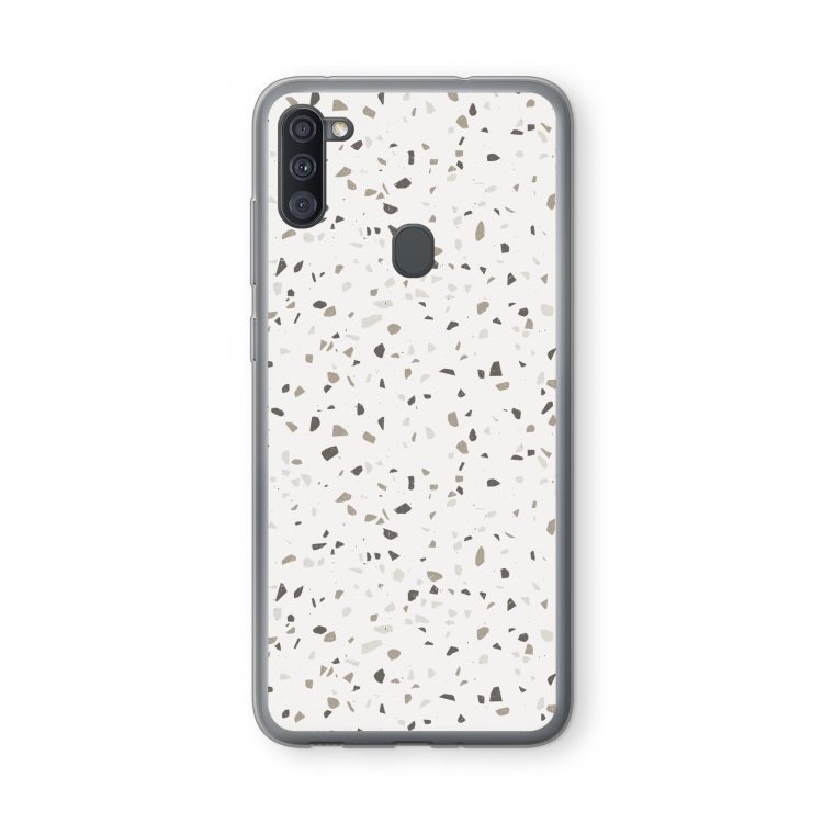 Terrazzo N°14: Samsung Galaxy A11 Transparant Hoesje