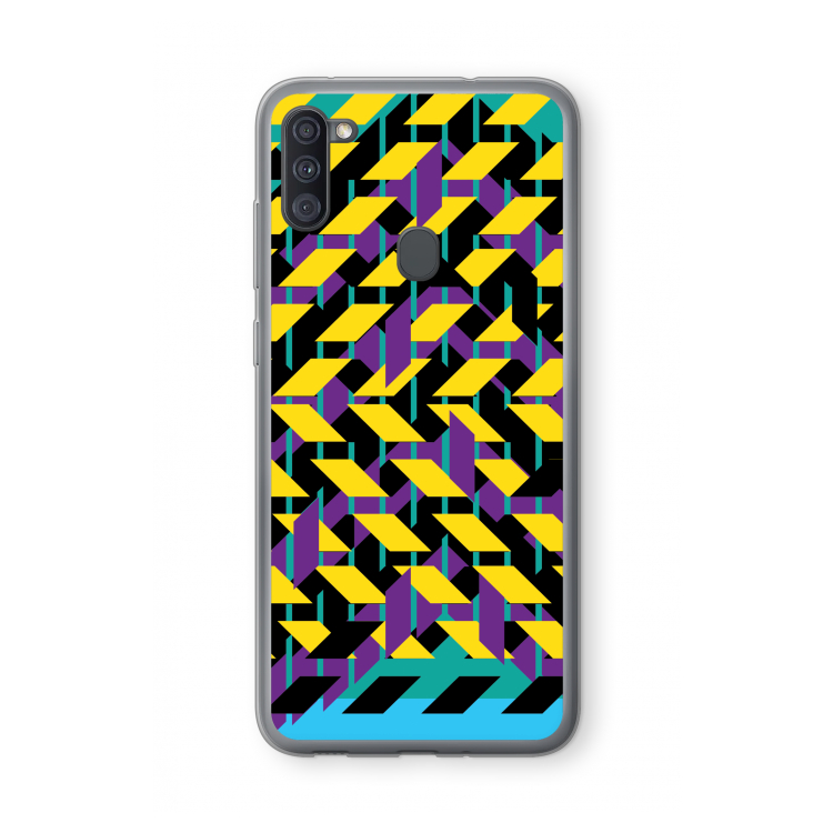Skew Bee 3: Samsung Galaxy A11 Transparant Hoesje