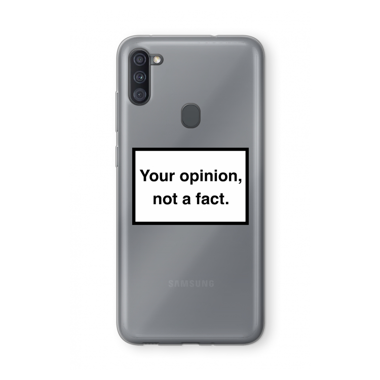Your opinion: Samsung Galaxy A11 Transparant Hoesje