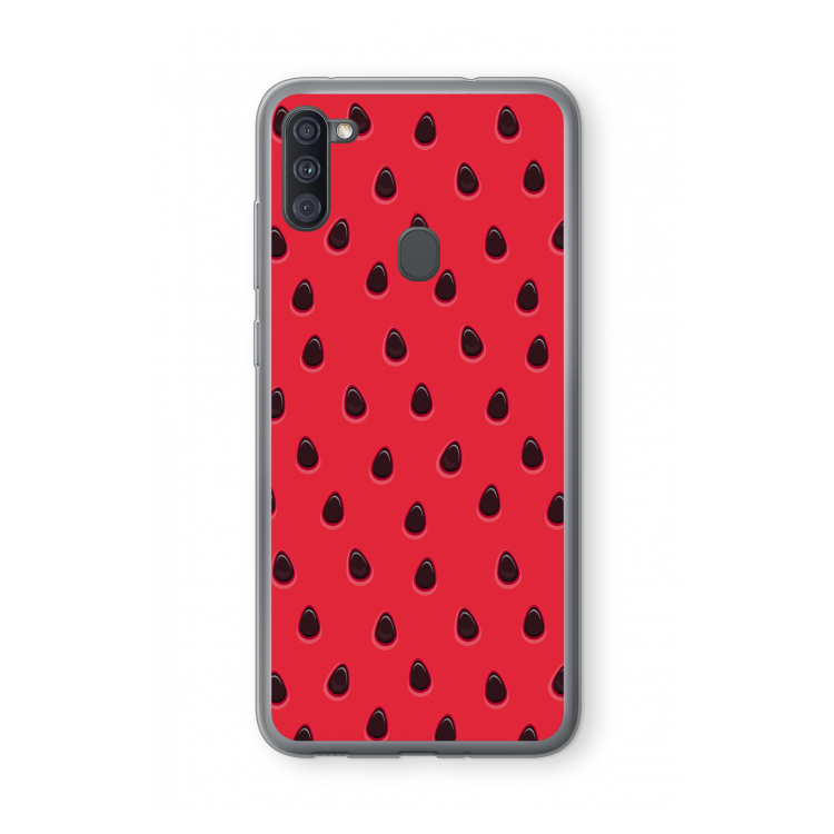 Watermelon: Samsung Galaxy A11 Transparant Hoesje