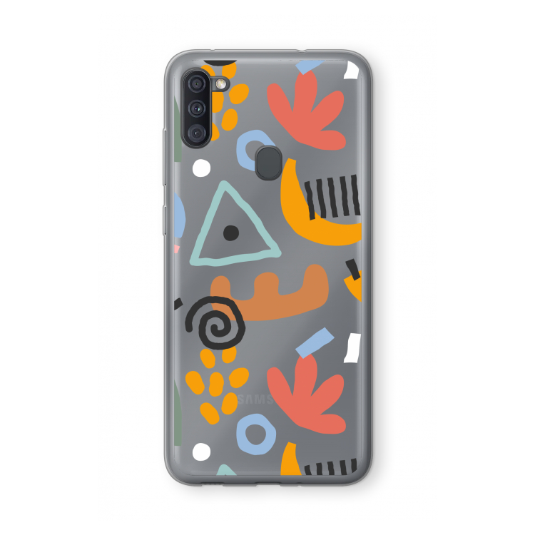 Abstract: Samsung Galaxy A11 Transparant Hoesje