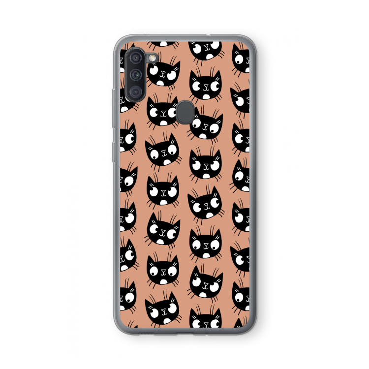 Kat: Samsung Galaxy A11 Transparant Hoesje