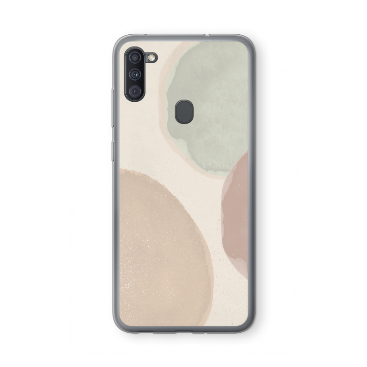 Geo #8: Samsung Galaxy A11 Transparant Hoesje
