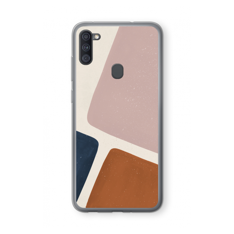 Geo #2: Samsung Galaxy A11 Transparant Hoesje