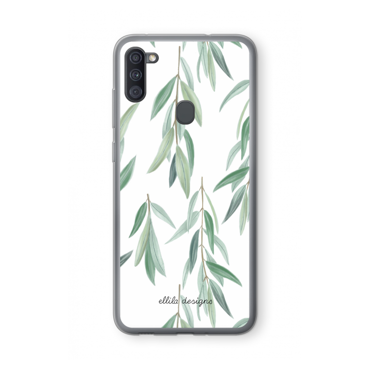 Branch up your life: Samsung Galaxy A11 Transparant Hoesje