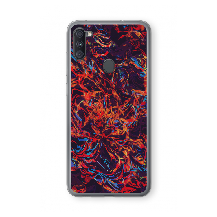 Lucifer: Samsung Galaxy A11 Transparant Hoesje