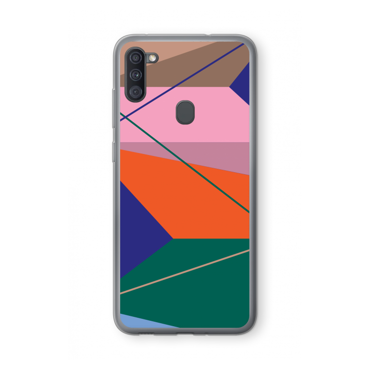 Gestalte 1: Samsung Galaxy A11 Transparant Hoesje