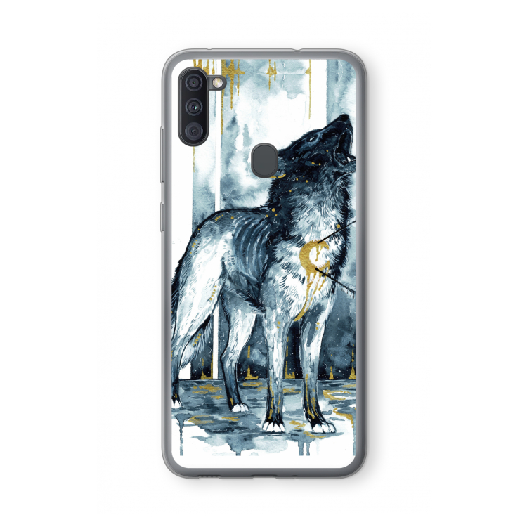Bleeding Soul: Samsung Galaxy A11 Transparant Hoesje