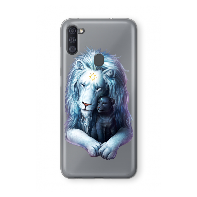 Child Of Light: Samsung Galaxy A11 Transparant Hoesje