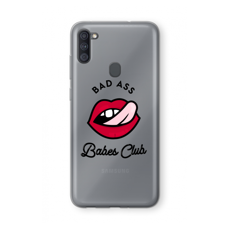 Badass Babes Club: Samsung Galaxy A11 Transparant Hoesje