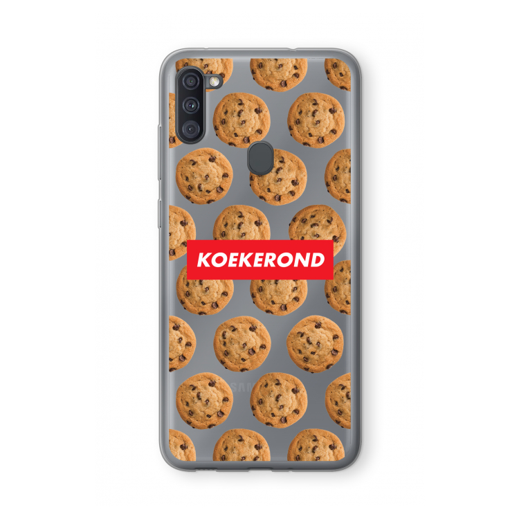 Koekerond: Samsung Galaxy A11 Transparant Hoesje