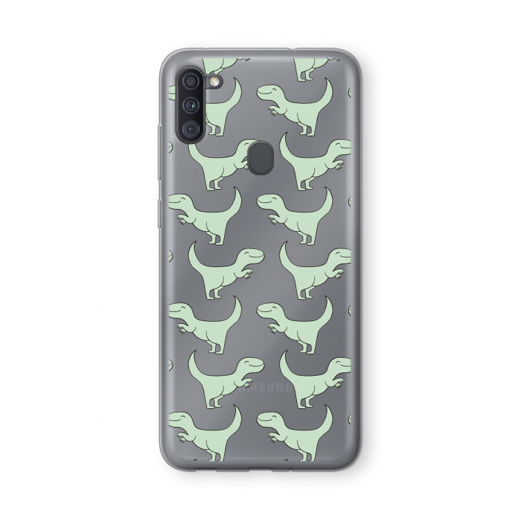 Dinos: Samsung Galaxy A11 Transparant Hoesje